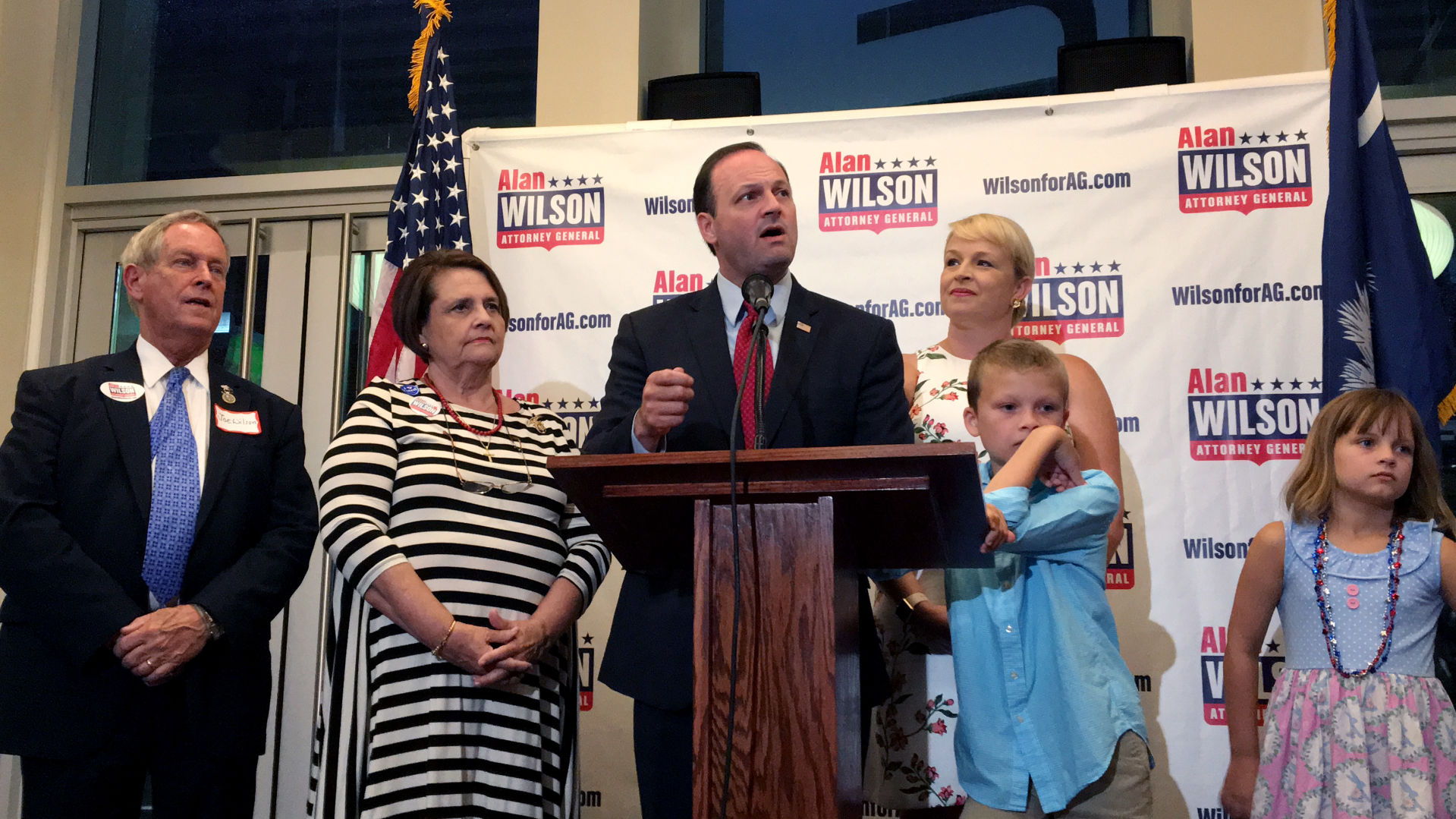 AG Alan Wilson celebrates win in GOP primary (copy)